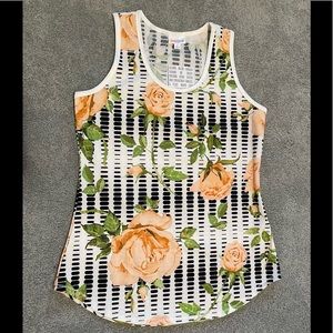 LuLaRoe beautiful print tank top, new with tags